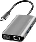 LogiLink dokkimisjaam LogiLink USB 3.2 Gen 1 USB-C 7-Port UA0410