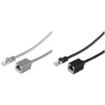 v&otilde;rgukaabel ShiverPeaks BS08-62025 Must 1 m Cat7 S/FTP