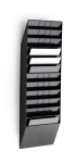 Kirjandusalus Durable FLEXIBOXX 12 riiulit Must