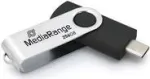 MEDIARANGE USB-m&auml;lupulk USB 3.2 Gen1 USB-C 256 GB &ndash; 256 GB (MR1955)