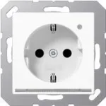 A 1520-O WW LNW SCHUKO pistikupesa 16A 250V LED-orientatsioonivalgus valge - SCHUKO pistikupesa - 16 A 250 V ~ (A1520-OWWLNW)