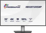 IIYAMA 32 tolli ProGraphic HB3201UHSNP-B1 4K UHD IPS LCD monitor USB-C ja DisplayPortiga