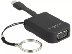 Videokaabli adapter DeLOCK 63941 USB USB-C VGA-le 0,03 m Must