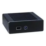 Inter-Tech IT-3900 NUC - &Uuml;likompaktne vormitegur - UCFF - Toiteplokk 60 vatti - Must (88881188)