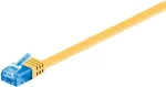 V&otilde;rgukaabel Goobay RJ-45 CAT6a 0,5 m Kollane