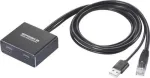 SpeaKa Professional SP-GNS-250 v&otilde;rguadapter / jaotur 1 GBit/s USB-C&reg;, RJ45 (SP-13595928)