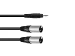 Audio kaabel 3m Omnitronic 30225157