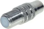 F-t&uuml;&uuml;pi emane RCA-emasele adapter ShiverPeaks 85325 &mdash; koaksiaal-komposiit heli-/videoadapter