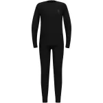 Odlo Set long MERINO 200 KIDS laste alusr&otilde;ivakomplekt, suurus 116 cm, must