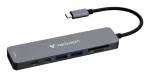Verbatim USB-C Essentials Multiport Hub 7 porti: HDMI, USB-C, USB-C 3.2 Gen 1, 2 x USB-A 3.2 Gen 1, SD ja microSD