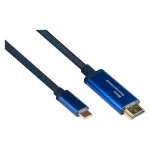 Good Connections GC 4520-CSF010B &ndash; adapterkaabel USB C > HDMI, 4K@60Hz, painduv, 1,0 m &ndash; digitaal-/andmeside &ndash; digitaal-/kuva-/videoseade