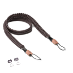 C-ROPE Traveler Paracord kaamerarihm, 100 cm, Dark Coffee