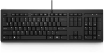 Juhtmega klaviatuur HP 125 M27527-L31 &mdash; USB-&uuml;hendus, rahvusvaheline paigutus