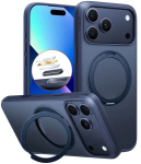 Torras Pro seeria telefoni&uuml;mbris iPhone 17 Pro jaoks, tumesinine
