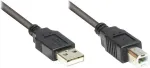 Good Connections USB 2.0 kaabel Type A &ndash; Type B &ndash; must &ndash; 0,5 m