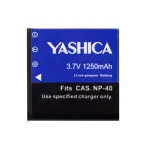 Yashica NP-40 Liitiumioonaku 3,7V 750mAh Casio Exilim kaameratele