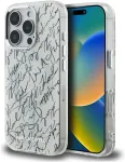 KARL LAGERFELD IML Karl ScriptPattern MagSafe &uuml;mbris Apple iPhone 16 Pro Max - Valge