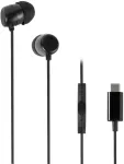 Vivanco Stereo USB-C In-Ear Headphones, Black (61752)