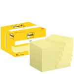 3M Post-it Original Sticky Notes 76 x 51 mm Canary Yellow 12 Pads