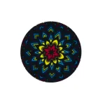 iLike Universal Pop Holder Hypnotic Black Yellow