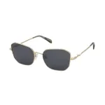 ZADIG & VOLTAIRE Naiste p&auml;ikeseprillid SZV405-550300 - Must raam, hallid l&auml;&auml;tsed 55/18/140 mm