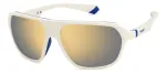 Polaroid PLD2152SVK6 Unisex Ristk&uuml;likukujulised P&auml;ikeseprillid - Must Raam Hall Polariseeritud L&auml;&auml;ts 59mm