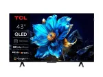 TCL T69C 43T69C TV 109,2 cm (43 tolli) 4K Ultra HD Smart TV Wi-Fi Must 350 cd/m&sup2;