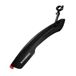 ROCKBROS DNB8001BK Jalgratta tagumine porikaitse punase LED-tuliga - must