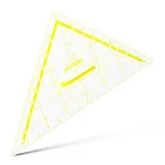 ARISTO tahvli TZ-kolmnurk, 80 cm, k&auml;epidemega, l&auml;bipaistev plast (AR1650W)
