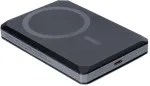 Veger GeoWallet Tracker X5 5000 mAh 20W PD QC 3.0 MFi MagSafe USB-C Power Bank - Must