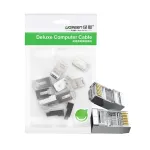 UGREEN NW111 RJ45 Cat6 Ethernet v&otilde;rgupea 100 tk - h&otilde;bedane/l&auml;bipaistev