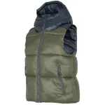 4F Naiste khakiv&auml;rvi polsterdatud vest H4Z22 KUDP004 suurus L