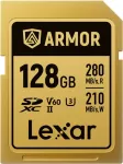 Lexar Professional ARMOR GOLD 128GB SDXC UHS-II V60 m&auml;lukaart (LSDAMGL128G-RNNNG)