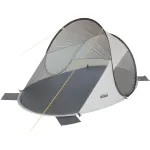 Kuupel-/iglu-telk High Peak Calobra 80 &mdash; Hall, 2000&times;1200&times;900 mm, pol&uuml;estrist p&otilde;randakate, klaaskiust postid