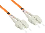 GoodConnections OM2 Duplex Multimode SC/SC Fiiber-paigalduskaabel, 15 m LW-815SC
