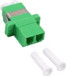 GoodConnections LC/APC - LC/APC Duplex Fiiberoptiline &Uuml;hendusmuhv, SC-Simplex Korpus, Roheline Plast, &Uuml;hemoodiline, Tsirkooniumh&uuml;lss LW-KULCAPCK