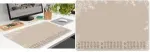 SIGEL H6316 Natural Eucalyptus paberkirjutuslaud, 595 x 410 mm (DIN A2), 30 lehte, 80 g/m&sup2;, liimitud