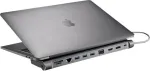 XTREMEMAC XWH-CDH-13 12-pordiline USB-C dokkimisjaam Space Gray