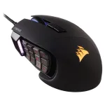 Corsair m&auml;ngurihiir Scimitar RGB Elite optiline juhtmega 17 klahvi 18000 dpi must