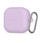 Tech-Protect silikoonkate konksuga Samsung Galaxy Buds 4 / 4 Pro jaoks, lavendel