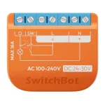 Smart SwitchBot releel&uuml;liti W5502310 &mdash; Wi‑Fi juhtimine energiakulu j&auml;lgimisega