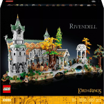 LEGO Icons 10316 S&otilde;rmuste isand: Rivendell, ehituskomplekt, 6167 detaili