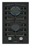 Bosch Serie 8 PRB3A6I40 pliit Must Sisseehitatud 30 cm Gaas 2 tsooni