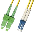 Microconnect FIB841003 InfiniBand/kiudoptiline kaabel 3 m SC LC Kollane
