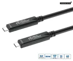 USB-C kaabel MicroConnect MC-USB3.2CC15-8K-OP, 15 m, USB-C - USB-C, 8K tugi