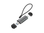 Conceptronic BIAN05G 2-in-1 USB 3.0 Dual Plug Card Reader, SD/MicroSD 3.0, UHS-I