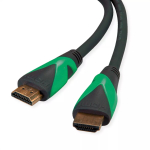 ROLINE HDMI-kaabel 1 m t&uuml;&uuml;p A-pistik-isane kullatud must