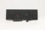 Klaviatuur Lenovo 5N20Z74856 Nordic ThinkPad P15 Gen 1 jaoks