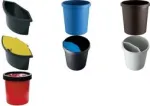 Helit H6105818 &uuml;mmargune plastist pr&uuml;gikast, kollane (H61058-18)