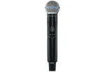 Shure SLXD2/B58=-G59 - k&auml;eshoitav saatja Beta&reg;58A kapsliga, 470&ndash;514 MHz
